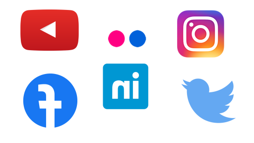 social media logos